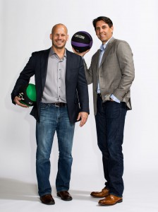 Anytime Fitness co-founders Dave Mortensen and Chuck Runyon